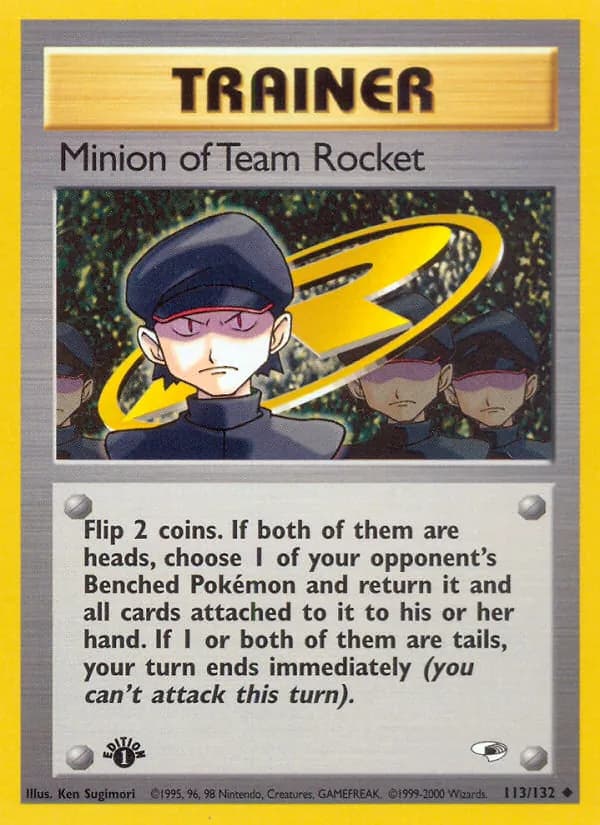 Minion of Team Rocket — Gym Heroes, Uncommon