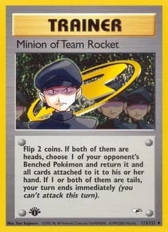 Minion of Team Rocket — Gym Heroes — Uncommon