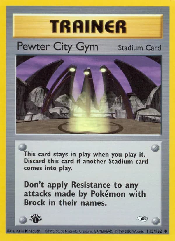 Pewter City Gym — Gym Heroes, Uncommon