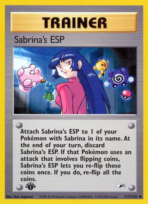 Sabrina's ESP — Gym Heroes, Uncommon