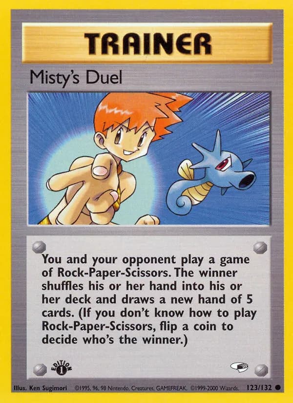 Misty's Duel — Gym Heroes, Common
