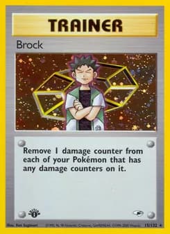 Brock — Gym Heroes — Rare Holo