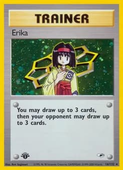 Erika — Gym Heroes — Rare Holo