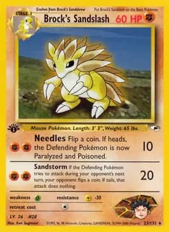 Brock's Sandslash — Gym Heroes