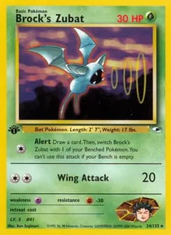 Brock's Zubat — Gym Heroes