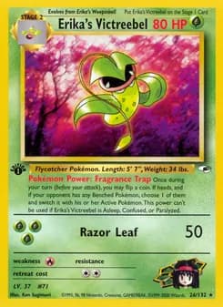 Erika's Victreebel — Gym Heroes — Rare Holo