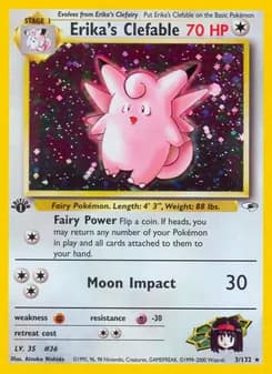 Erika's Clefable — Gym Heroes