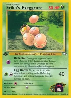 Erika's Exeggcute — Gym Heroes — Uncommon