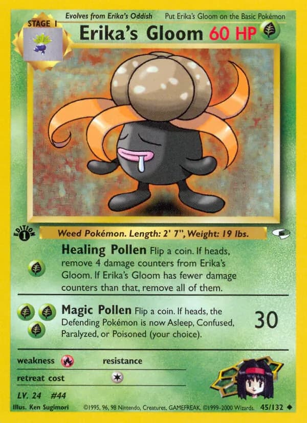 Erika's Gloom — Gym Heroes, Uncommon