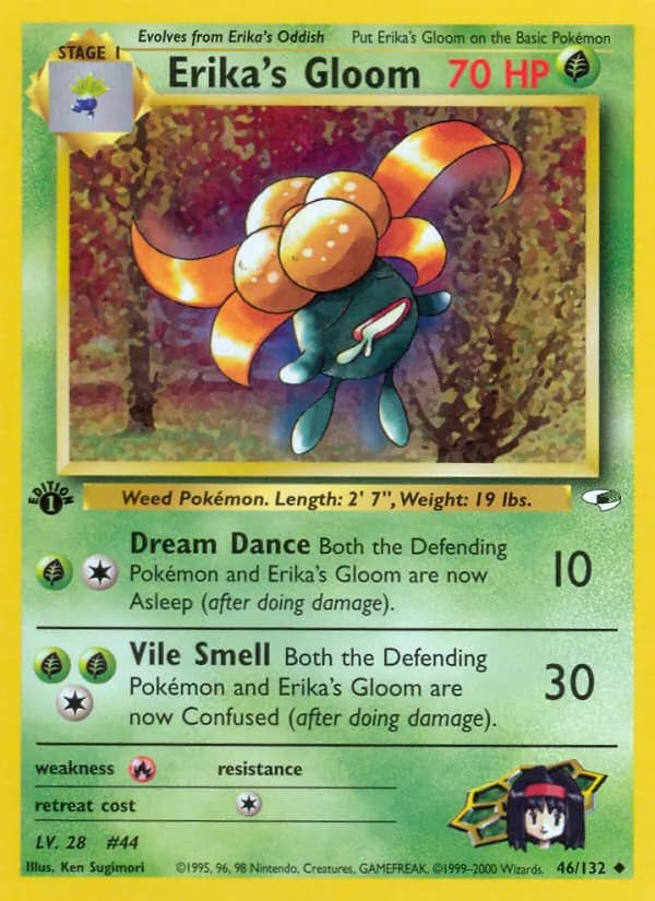 Erika's Gloom — Gym Heroes, Uncommon