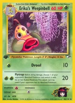 Erika's Weepinbell — Gym Heroes — Uncommon