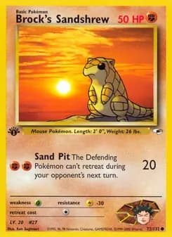 Brock's Sandshrew — Gym Heroes