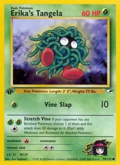 Erika's Tangela — Gym Heroes — Common