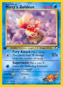 Misty's Goldeen — Gym Heroes — Common