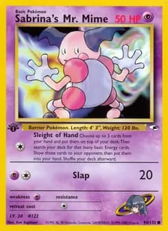 Sabrina's Mr. Mime — Gym Heroes — Common