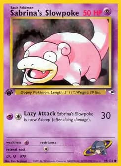 Sabrina's Slowpoke — Gym Heroes — Common