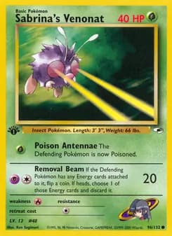 Sabrina's Venonat — Gym Heroes