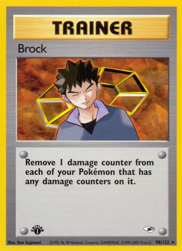 Brock — Gym Heroes, Rare