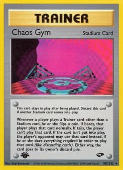 Chaos Gym — Gym Challenge — Rare