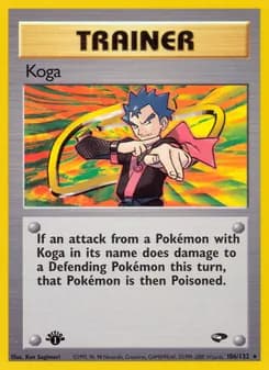 Koga — Gym Challenge — Rare