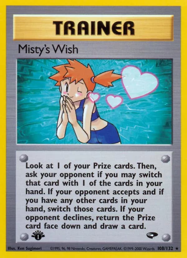 Misty's Wish — Gym Challenge, Rare