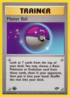 Master Ball — Gym Challenge — Uncommon