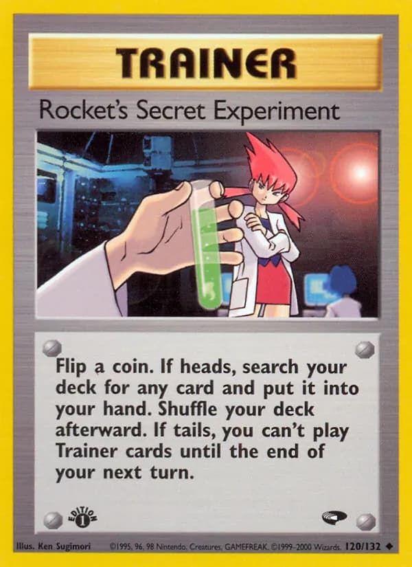 Rocket's Secret Experiment — Gym Challenge, Uncommon