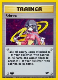 Sabrina — Gym Challenge — Rare Holo