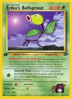Erika's Bellsprout — Gym Challenge — Uncommon