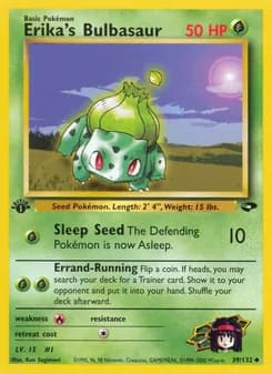 Erika's Bulbasaur — Gym Challenge — Uncommon