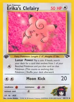 Erika's Clefairy — Gym Challenge — Uncommon