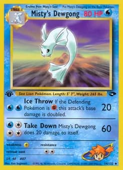 Misty's Dewgong — Gym Challenge — Uncommon