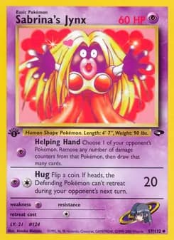 Sabrina's Jynx — Gym Challenge — Uncommon