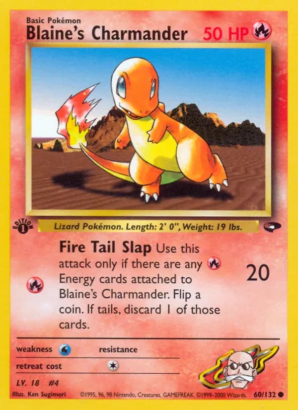 Blaine's Charmander — Gym Challenge, Common