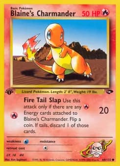 Blaine's Charmander — Gym Challenge — Common