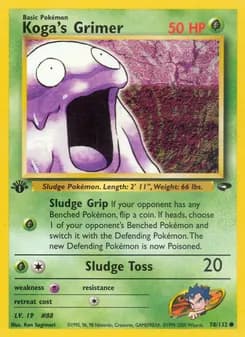 Koga's Grimer — Gym Challenge — Common