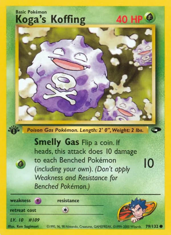 Koga's Koffing — Gym Challenge, Common