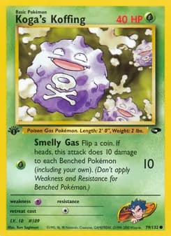 Koga's Koffing — Gym Challenge — Common