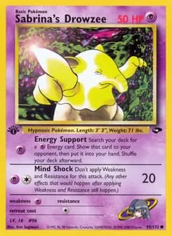 Sabrina's Drowzee — Gym Challenge — Common