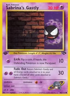 Sabrina's Gastly — Gym Challenge — Common
