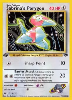 Sabrina's Porygon — Gym Challenge — Common