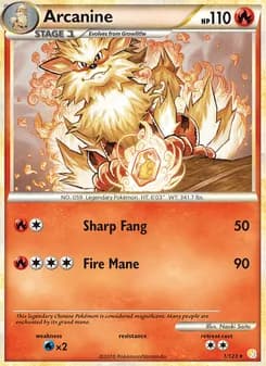 Arcanine — HeartGold SoulSilver