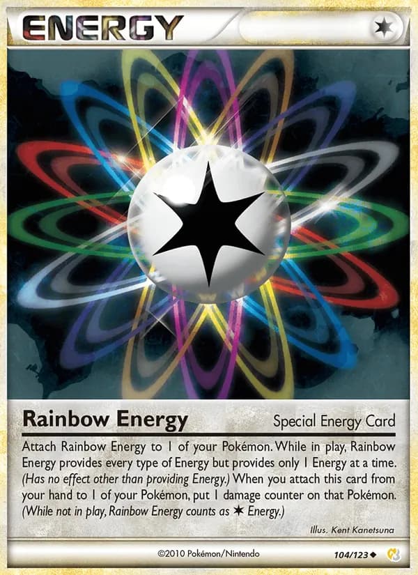 Rainbow Energy — HeartGold SoulSilver, Uncommon
