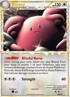 Blissey — HeartGold SoulSilver — Rare PRIME