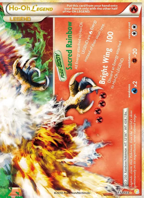 Ho-Oh LEGEND — HeartGold SoulSilver, LEGEND