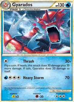 Gyarados — HeartGold SoulSilver — Rare