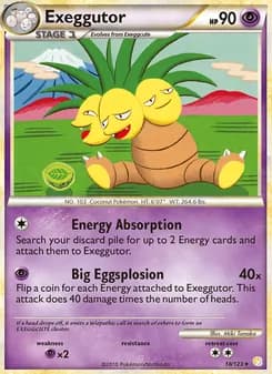 Exeggutor — HeartGold SoulSilver — Rare