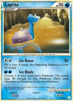 Lapras — HeartGold SoulSilver — Rare