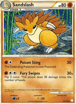 Sandslash — HeartGold SoulSilver