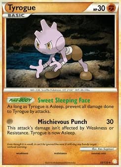 Tyrogue — HeartGold SoulSilver — Rare